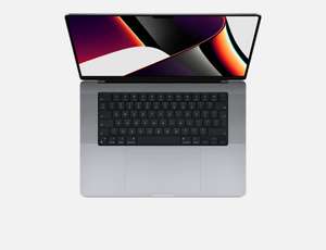 2021 Apple MacBook Pro (16-inch, Apple M1 Max‑chip met 10‑core CPU en 32‑core GPU, 32 GB RAM, 1 TB SSD) - spacegrijs