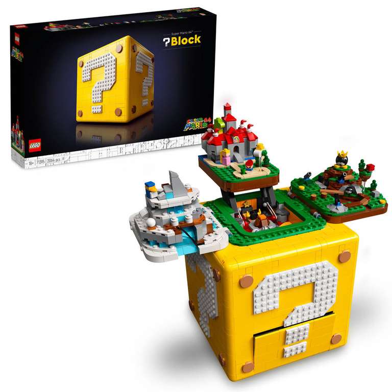 LEGO Super Mario 64 vraagtekenblok (71395) bij Intertoys voor €139,99