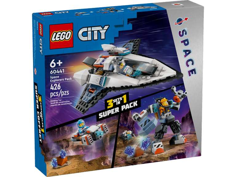 Lego City Space explorer pack 60441 (bevat 30663, 60428 & 60430)