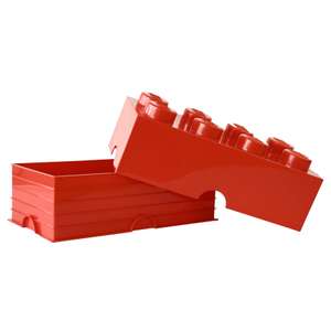LEGO Brick 8 Opbergbox - Rood
