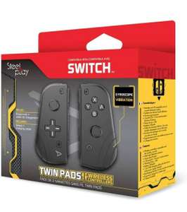 Twin pads wireless controllers voor switch