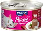 Vitakraft Cat Food Wet Food Poésie Mousse, Chicken Flavor, 12 x 85 g