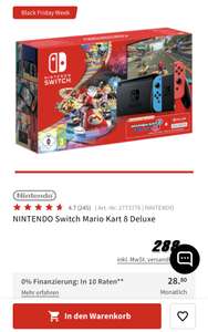 [grensdeal] NINTENDO Switch 2019 + Mario Kart 8 Deluxe + 3 maanden online @ MediaMarkt Duitsland