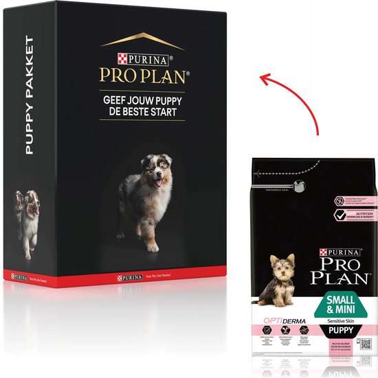 [bol.com] Pro Plan Puppy Small & Mini Sensitive Skin hondenvoer - puppypakket 3kg €5,59