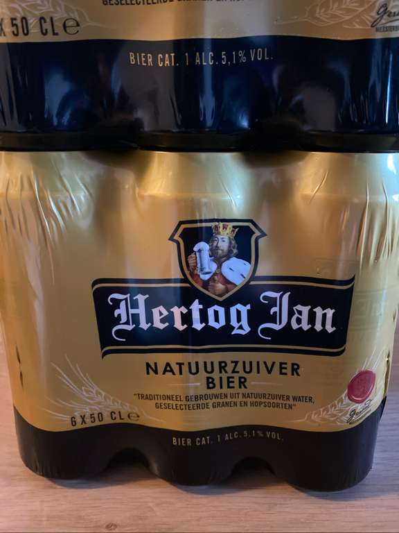 Bier Hertog Jan - halve liter sixpacks