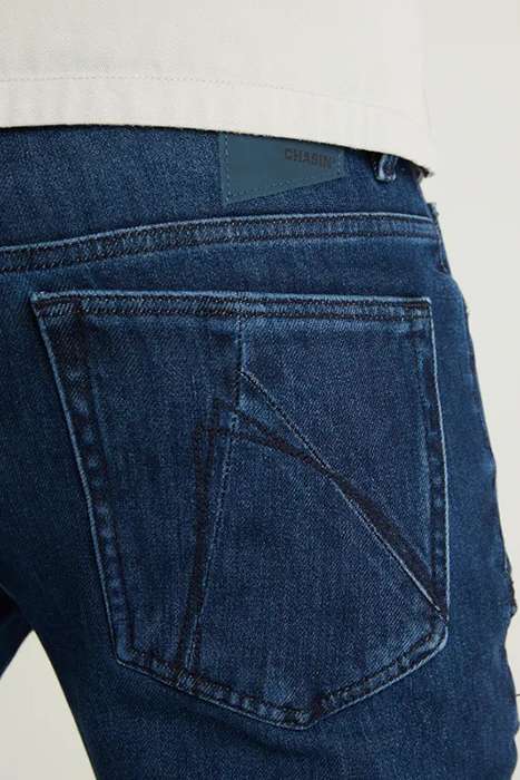 Chasin' Ego antares mid blue denim jeans