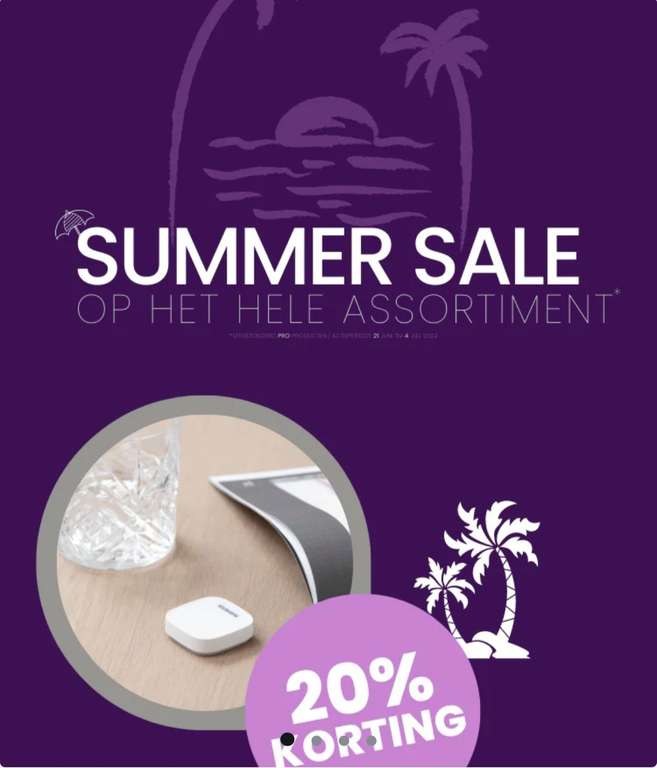 Summer sale bij Marmitek: 20% korting