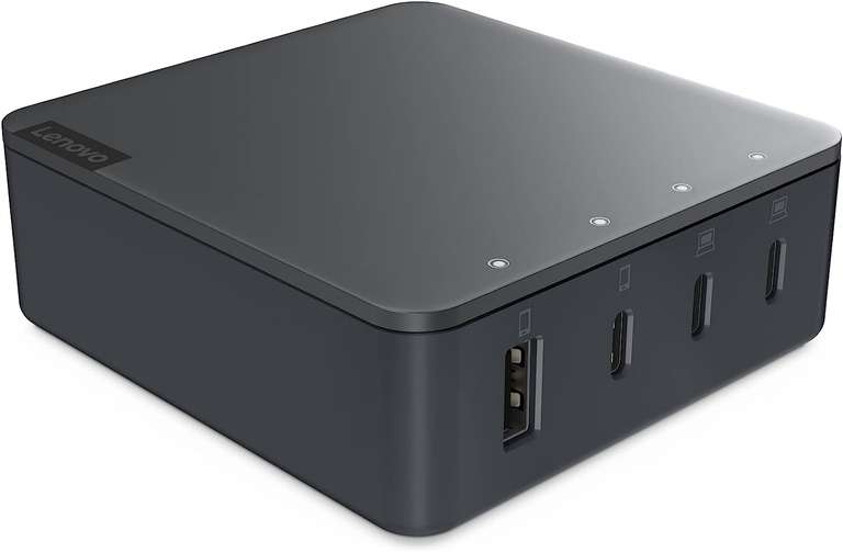 Lenovo Go 130W multi-port charger 3 USB-C 1 USB-A