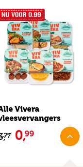 Alle Vivera Vleesvervangers €0,99