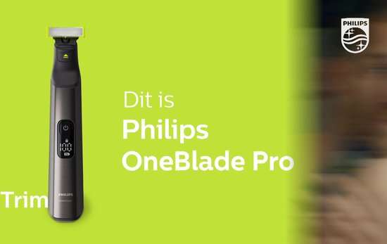 Philips OneBlade Pro Face + Body QP6550/30 - Trimmer, scheerapparaat en styler