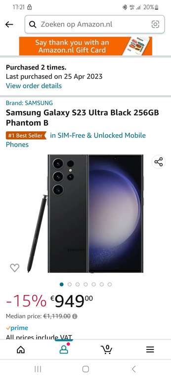 Samsung s23 ultra black