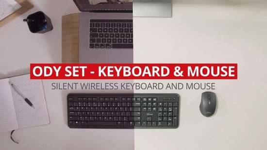 Trust ODY - Draadloos toetsenbord en muis