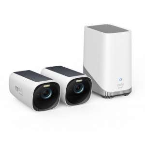 eufyCam 3 Kit (2x camera en HomeBase 3) + Google Nest Hub voor €444 @ tink