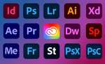 Alle Adobe Creative Cloud apps (+ 100 GB) voor minder dan €4 per jaar!