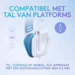 Logitech G335 Blauw/Wit Gaming headset voor €39,90 @ Amazon NL