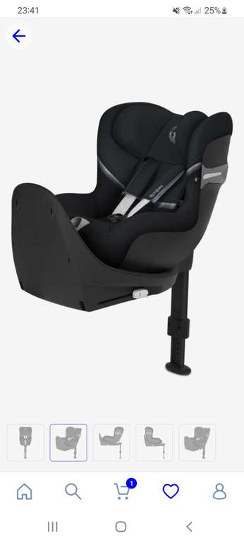 Cybex Sirona SX2 i-Size autostoel incl Isofix base