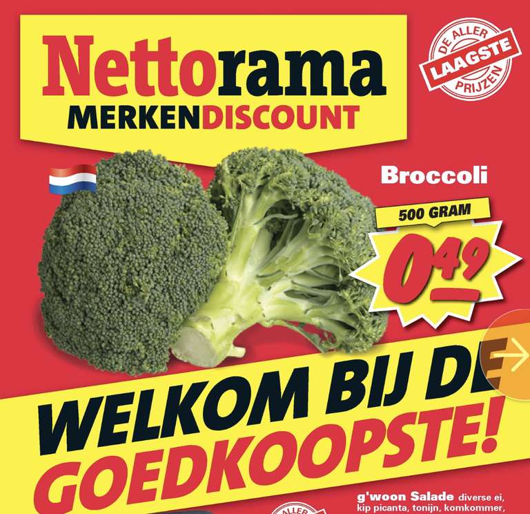Broccoli actie spotgoedkoop