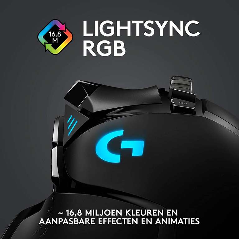 Logitech G502 Lightspeed (draadloos)
