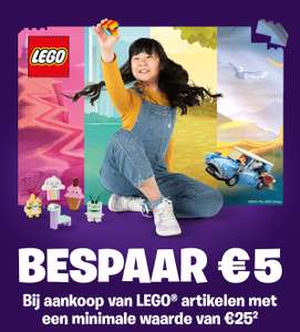 €5 korting op LEGO bij een minimale besteding van €25 (o.a. LEGO Icons 10331 IJsvogel voor €36,99)