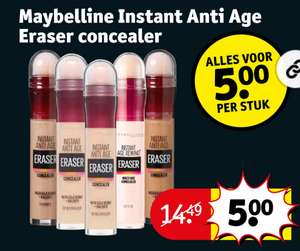 Maybelline Eraser Concealer voor €5,00 bij Kruidvat!