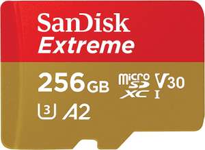 Sandisk Extreme (PRO) MicroSD kaart 256gb @Amazon.nl