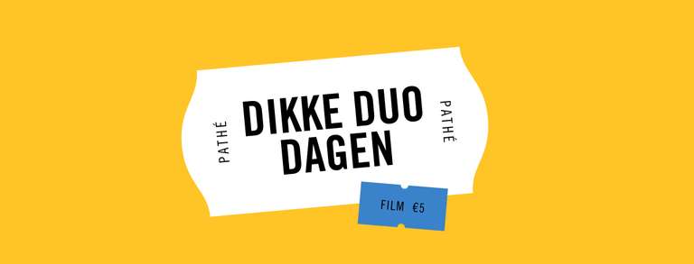 Pathe: Als student voor maar €5 naar een film (22 en 23 maart)