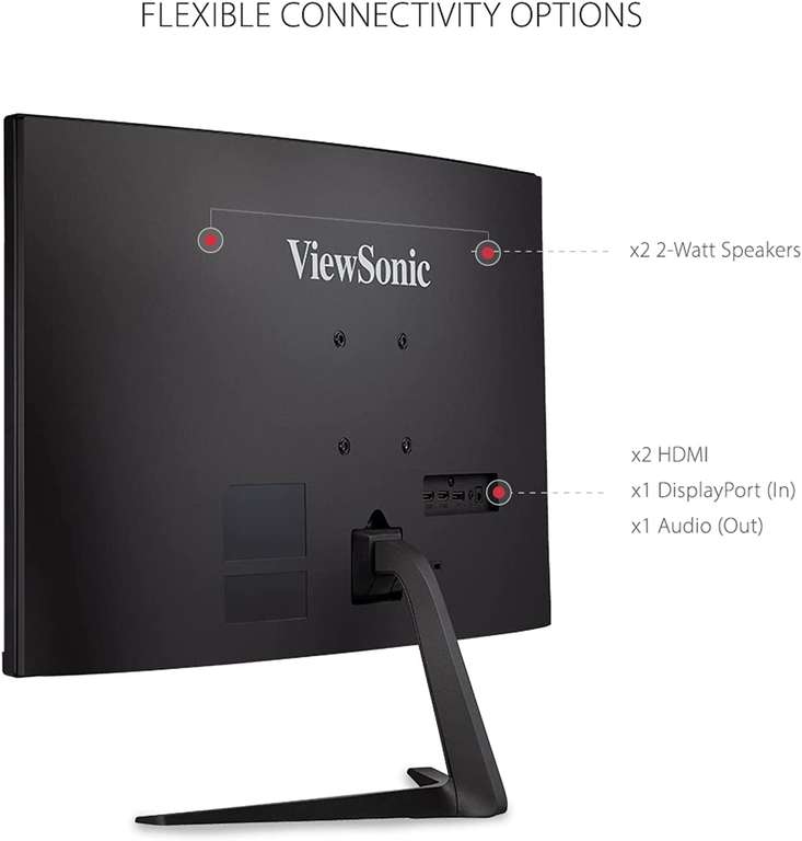 Viewsonic VX2718-2KPC-MHD 27'' QHD 165Hz Curved Monitor