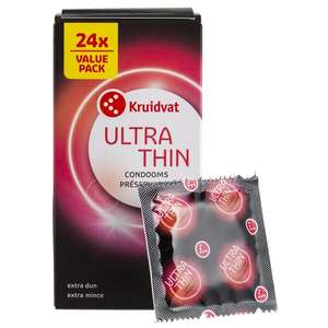Kruidvat Ultra Thin Condooms (48x) voor €6 ipv €13,98 (Kruidvat NL)