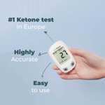 Go-Keto Glucose Ketone Meter Kickstart set met gratis 250gr MCT powder. €5,- extra korting met de kortingscode.