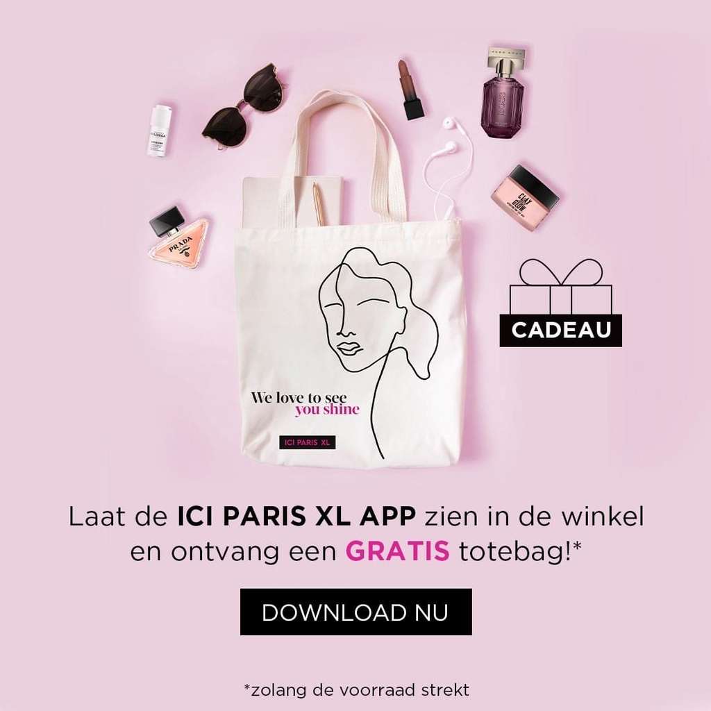 zaterdag deeltje wijsheid Gratis tote bag bij vertoning van Ici Paris XL app - Pepper.com