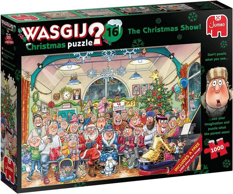 Wasgij Christmas 16: 2x 1000 stukjes* legpuzzels voor €12,99 @ Amazon NL