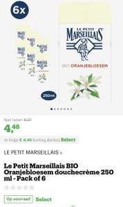 [select deals bol.com] Le Petit Marseillais BIO Oranjebloesem douchecrème 250 ml - Pack of 6! €4,48 Zie omschrijving voor meer!!!