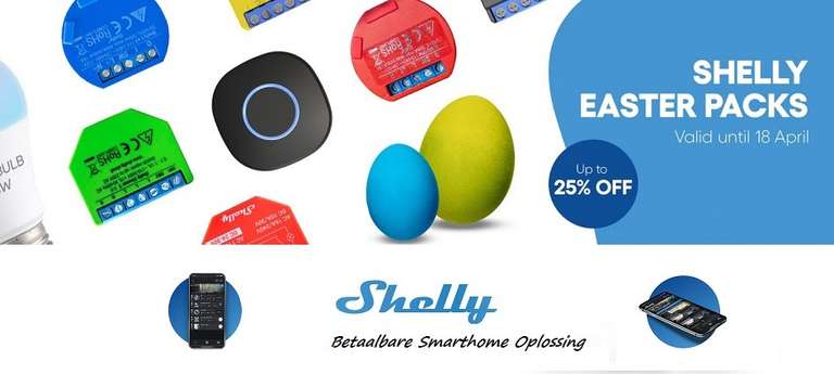 Shelly paas actie: 10 tot 25% korting vanaf 2 stuks op geselecteerde producten
