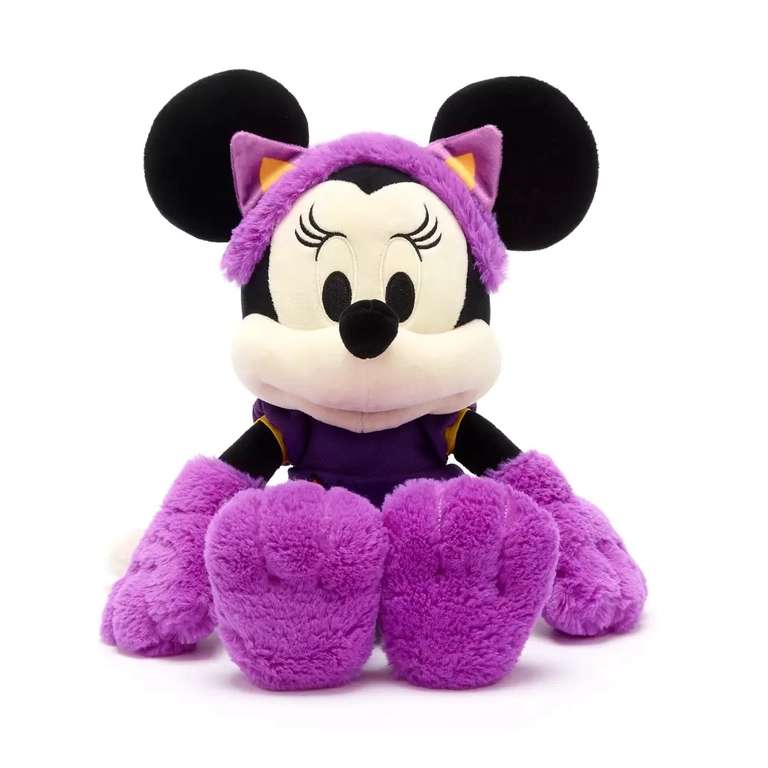 Mickey Mouse of Minnie Mouse Halloween Medium Soft Toy voor €12 @ Disney Store