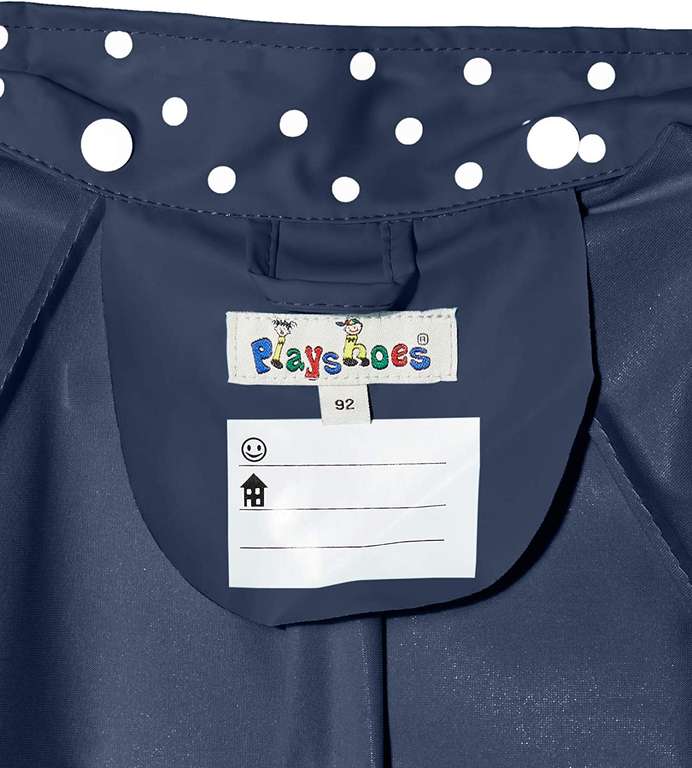 Playshoes regenjasje met stippen - blauw €13,29 | rood €14,79