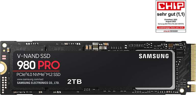 Samsung 980 Pro SSD (zonder heatsink) 2TB - MZ-V8P2T0BW (laagste prijs ooit)