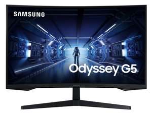 27 inch - Samsung Odyssey G5 - 2560x1440 (QHD) - 144Hz - VA - Gebogen - 1 ms