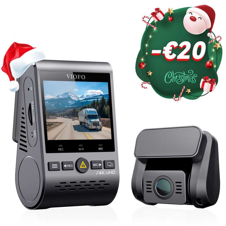 Kerst Sale VIOFO Dashcams - €10 korting VIOFO A119 V3