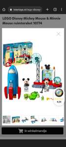 Lego 10774 Mickey & Minnie Mouse Space Rocket