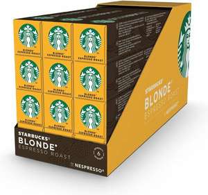 Starbucks Nespresso 126 koffie capsules a 0,29 per capsule