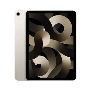 Apple iPad Air 2022 (Sterrenlicht, 5e Gen, WiFi + 5G, 64GB)