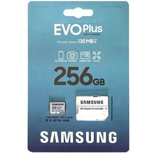 Samsung EVO Plus MicroSDXC - Geheugenkaart - 256 GB - versie 2021