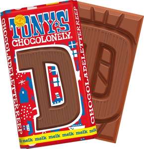 Tony Chocolonely 2x 180g letter €2