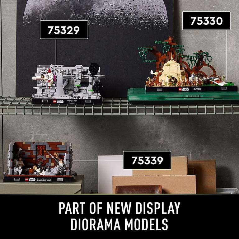 LEGO 75330 Star Wars Jedi Training op Dagobah Diorama set