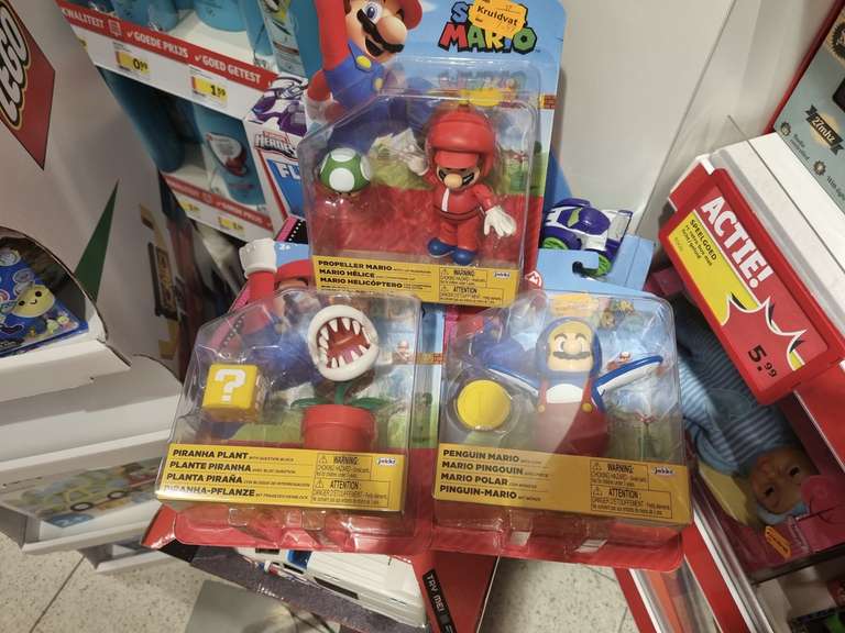 Kruidvat Super Mario figures Jakks