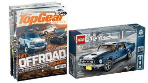 1 jaar TopGear met LEGO Ford Mustang (10265)
