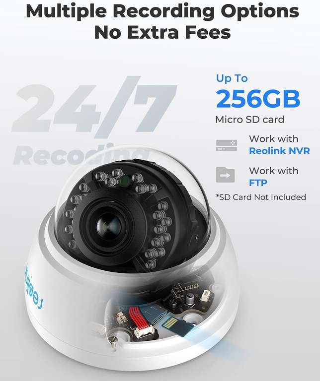 Reolink RLC-842A 4K PoE beveiligingscamera voor €102,74 @ Amazon.nl