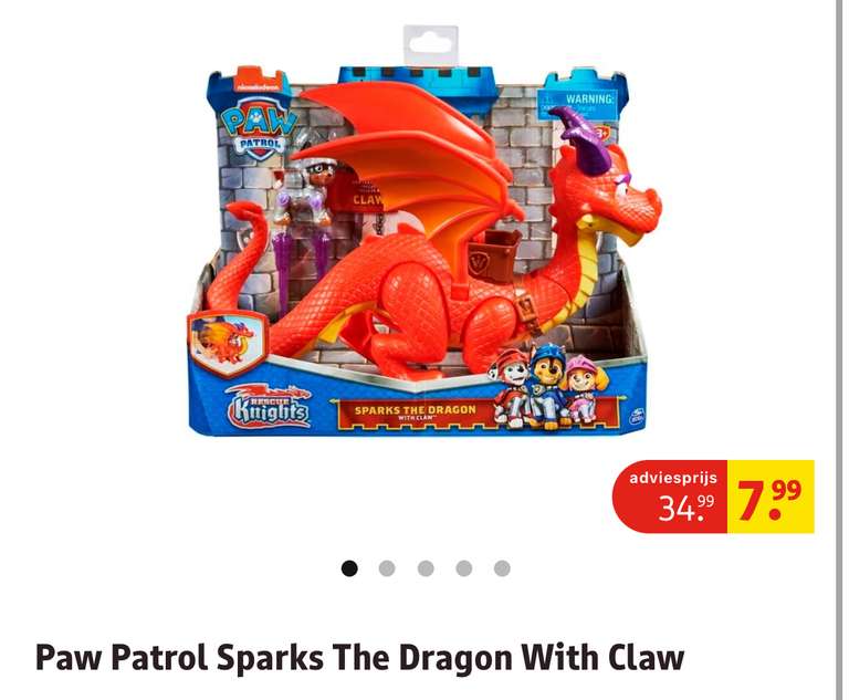 Paw Patrol Sparks the dragon