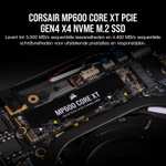 Corsair MP600 CORE XT 2TB SSD (Zwart, PCIe Gen 4.0 x4, NVMe 1.4, M.2 2280, 3D QLC NAND)