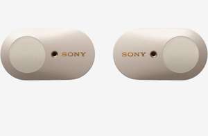 Sony WF-1000XM3 oortjes met noise canceling in zilvergrijs
